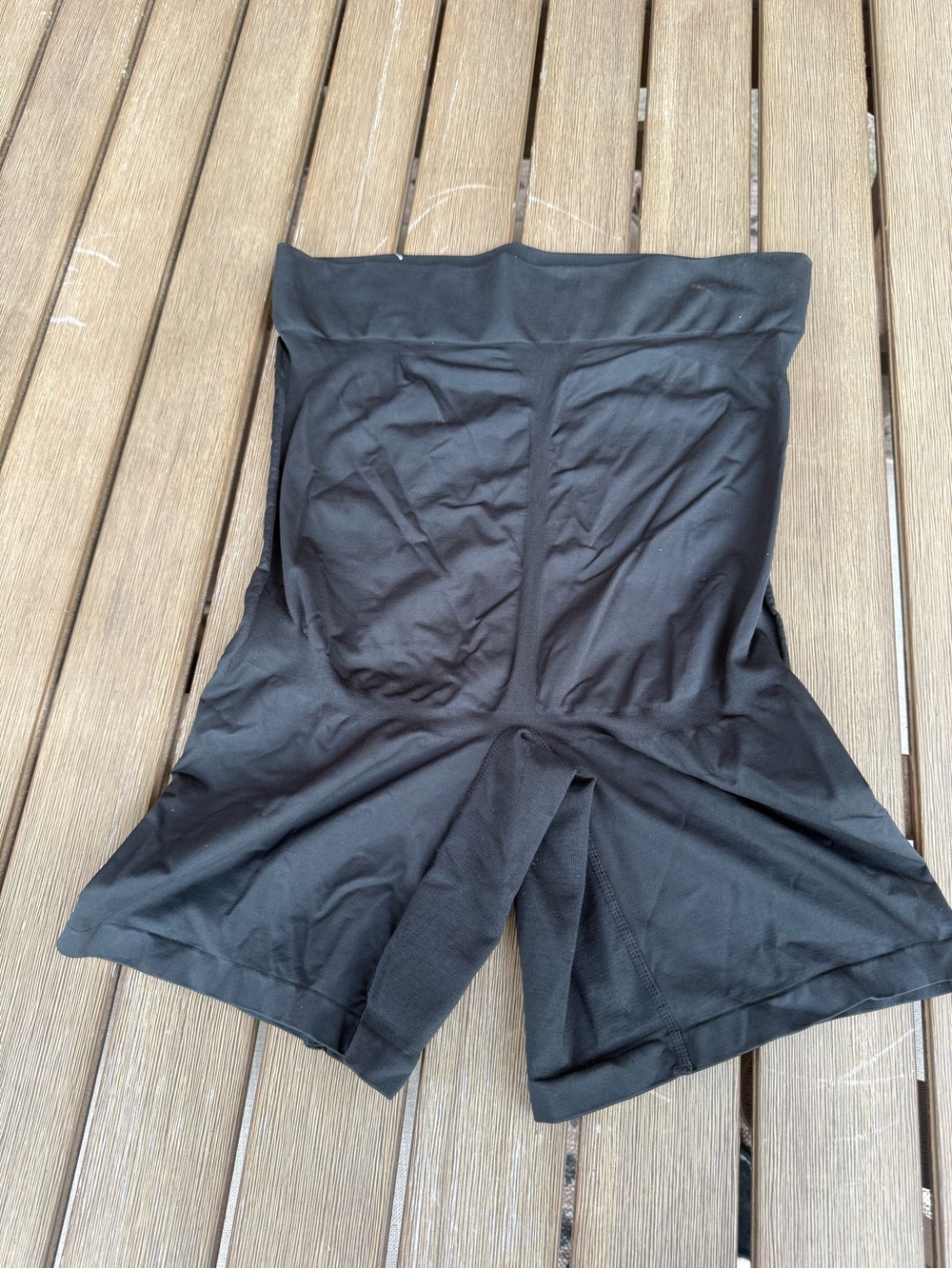 Cacique The Slimmer Ultra High Waist Shaping Shorts Black 22/24 - Picture 2 of 4